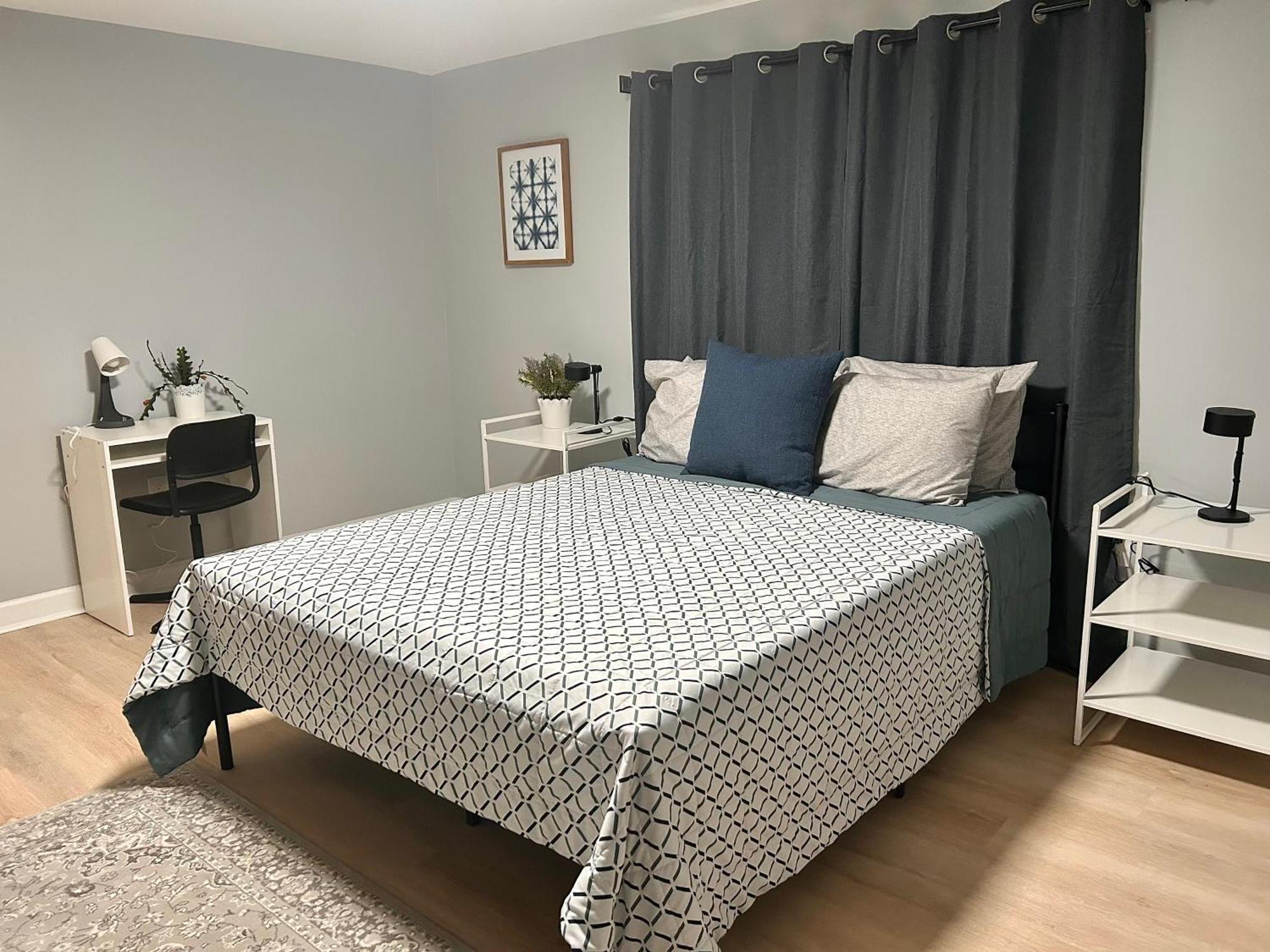 Comfy Lower Lvl Apt With Jetted Tub Near Uptown And Unc Charlotte Exterior foto